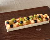 簡単🍑桃のアールグレイ レアチーズケーキ作り方11写真