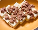 簡単!シーチキンと水菜の豆腐サラダ作り方6写真