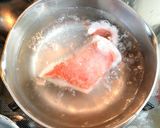 金目鯛のお吸い物　バーナー処理　作り方7写真