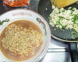 炒りニラ豆腐の辛ラーメンブラック作り方13写真