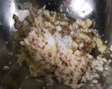 もちもち★レンジで米粉じゃがいも蓮根もち～餡入り作り方2写真
