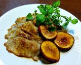 豚ロースのソテー　イチジクのマルサラソース作り方5写真