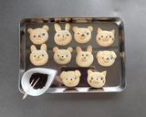 卵バターなし☆簡単かわいい動物クッキー。作り方11写真