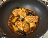 【簡単夕食】柔らか鶏胸肉と茄子の辛くない麻婆風作り方7写真