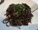 釣って来たヤリイカでイカ墨パスタ作り方13写真