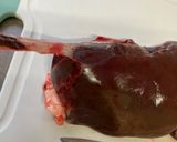 鹿レバーのレバニラ炒め作り方1写真