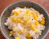 旬の甘み！バター香るとうもろこしご飯作り方5写真