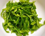 超簡単!シャキシャキピーマンの中華風和え作り方2写真