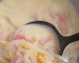 10分豆乳で簡単コンソメマカロニスープ作り方4写真