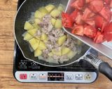 塩こうじトマト肉じゃが作り方5写真