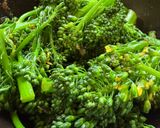 ブロッコリーのうま味たっぷりごま油炒め😋作り方3写真