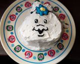 キャラケーキ（んぽちゃむ）作り方6写真