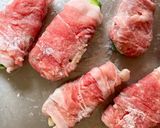 チーズがとろ～り♡ピーマンの肉巻き作り方3写真