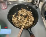 きのこの炒め物作り方3写真