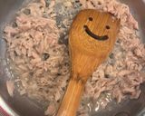 ツナ缶でんぶ(ちらし寿司用)作り方1写真