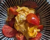 簡単★たまごとトマトのシャンタン炒め作り方3写真