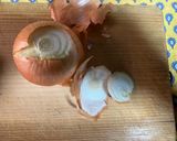 豆とタマネギとじゃがいものスープ作り方1写真