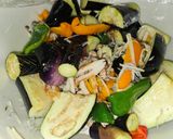 レンジで茄子とカラーピーマンの煮浸し作り方6写真