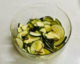 ズッキーニの塩昆布和え作り方4写真