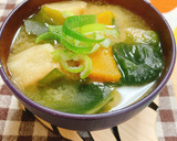 ♡母の味♪かぼちゃのお味噌汁♡15分完成作り方15写真
