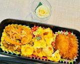 簡単おかず！もやし豚こまのポークチャップ作り方6写真
