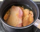 鶏肉出汁と賄い鶏甘辛煮作り方3写真