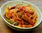 卵焼き器でオムナポリタン♡焼きケチャップ作り方11写真