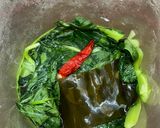 小松菜塩漬け🥬作り方5写真
