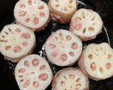 手軽にレンコンのはさみ焼き♪作り方5写真
