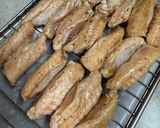 あまったドレッシングの手羽中焼き作り方3写真