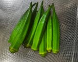 下処理したパラパラ冷凍オクラ作り方4写真