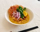 池森そば大賞受賞カオソーイ風そば・つけ麺作り方5写真