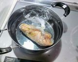 柚子胡椒味のサラダチキン作り方5写真