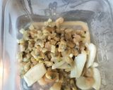 シーフードミックス和風バター醤油焼きそば作り方3写真