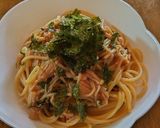 自家製トマトなめ茸のパスタ作り方11写真