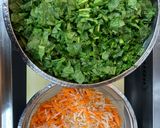【保育園給食】ほうれん草の磯和え作り方1写真