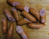 秋！かぼちゃとソーセージのスープ🥣作り方2写真