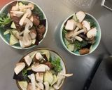 肉無チクワクリーミー梅タルタル味野菜炒め作り方10写真