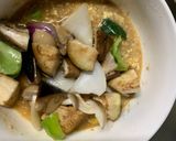 根菜茄子コク旨ビビンバ味温野菜サラダ作り方15写真
