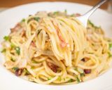 コンビーフと白菜のパスタ作り方10写真