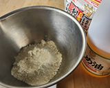 材料3つ☆お好み焼き粉で和風トルティーヤ作り方1写真