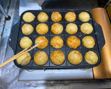 卵1個使用に対する たこ焼き粉と水分量作り方4写真