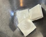 鮭とばのクリチ和え作り方1写真