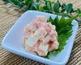 絶品！ちくわの穴に明太マヨ卵焼き＊お弁当作り方11写真