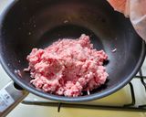 秋の夕飯!豚ひき肉と白菜だけでロール白菜作り方3写真