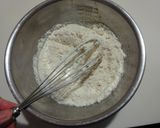 ピンク色♡チョコinローズフィナンシェ♪作り方3写真