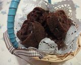 ピンク色♡チョコinローズフィナンシェ♪作り方10写真