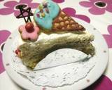 * ガーリー ❤ バースデイケーキ♪作り方30写真