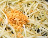焼さけあらほぐしでもやし卵炒め作り方2写真