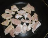 鶏肉と白菜の蒸し炒め〜甘辛味♡作り方2写真